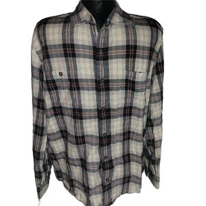 Wind River Men's Plaid Button-Up Shirt L